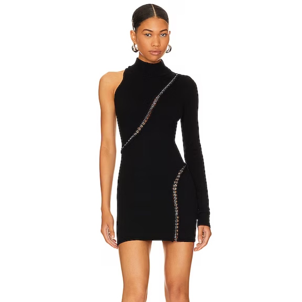 Nellie Chain Laced Mini Dress